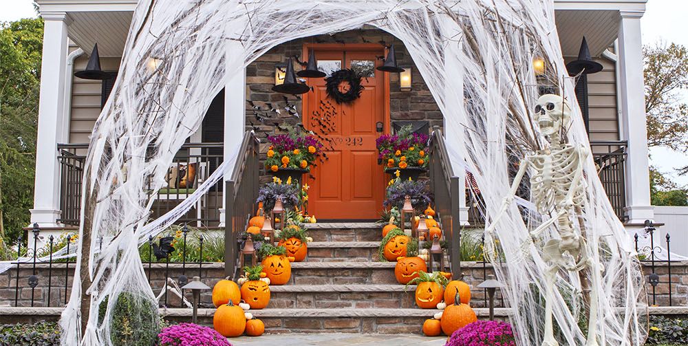 diy halloween decorations haunted archway