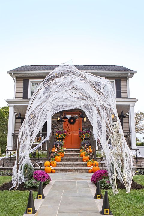 diy halloween decorations haunted archway