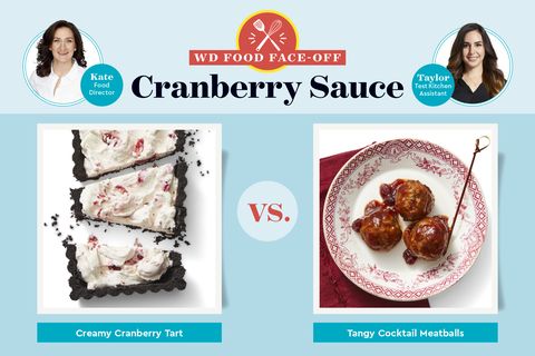 Food Face-off - Cranberry Sauce