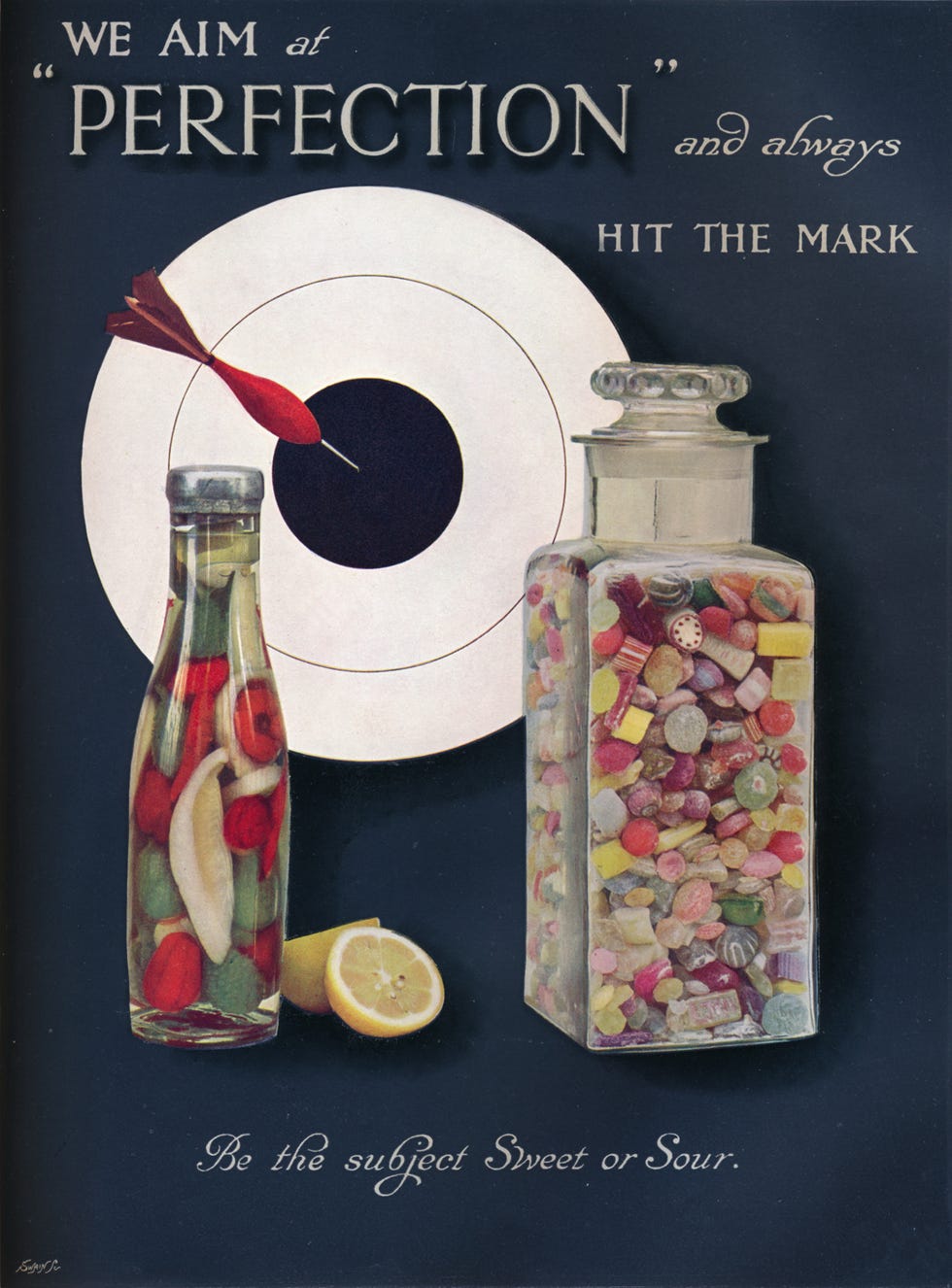we aim at perfection and always hit the mark, 1907