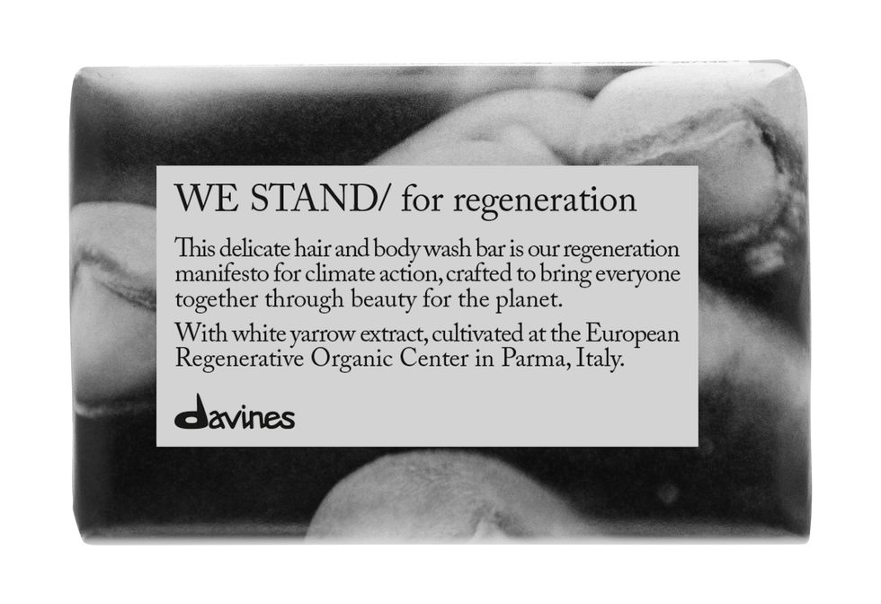 we stand ﻿for regeneration hair e body wash bar di davines