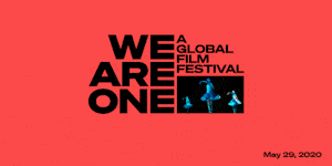 logo oficial de we are one a global film festival