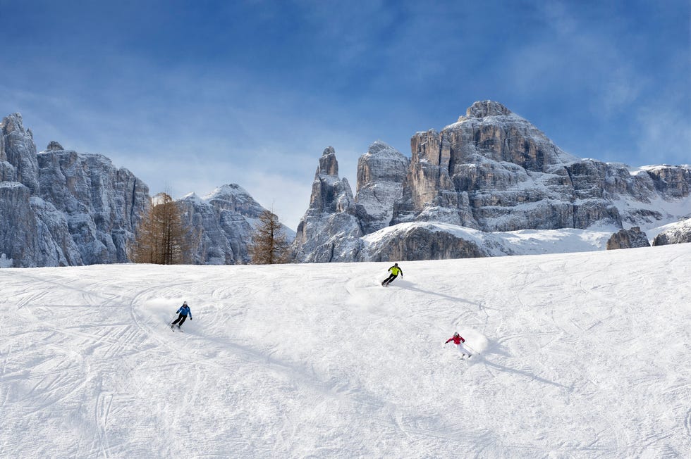 skiing in dolomites alta badia ski area