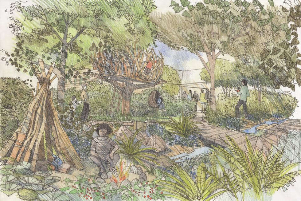 The RHS Back to Nature Garden
