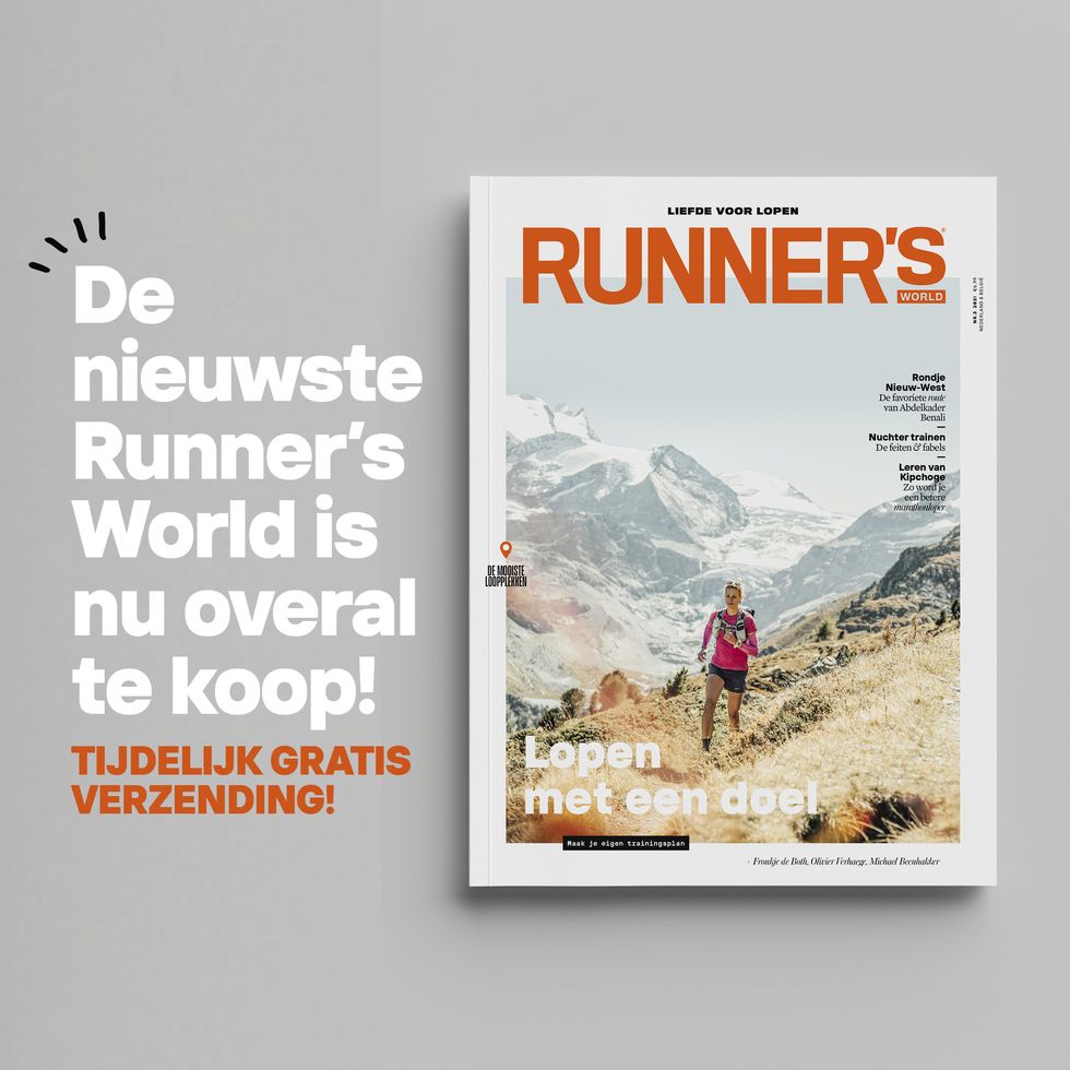 nieuw nummer runner's world cover maart 2021