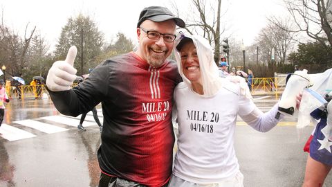 preview for Couple Runs Boston Marathon, Gets Married On Course