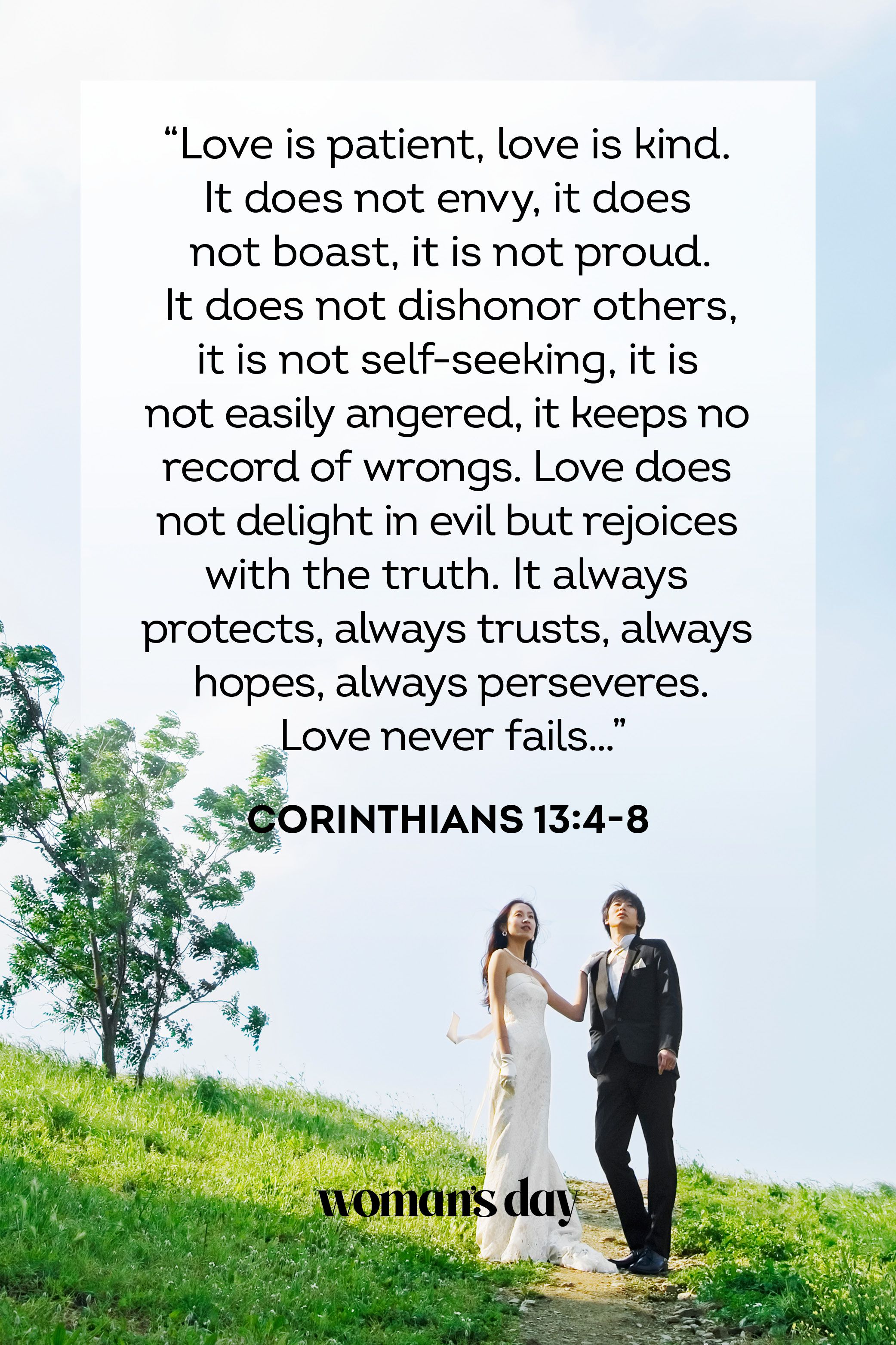 25 Best Wedding Bible Verses That Celebrate Love, Marriage And Family ...