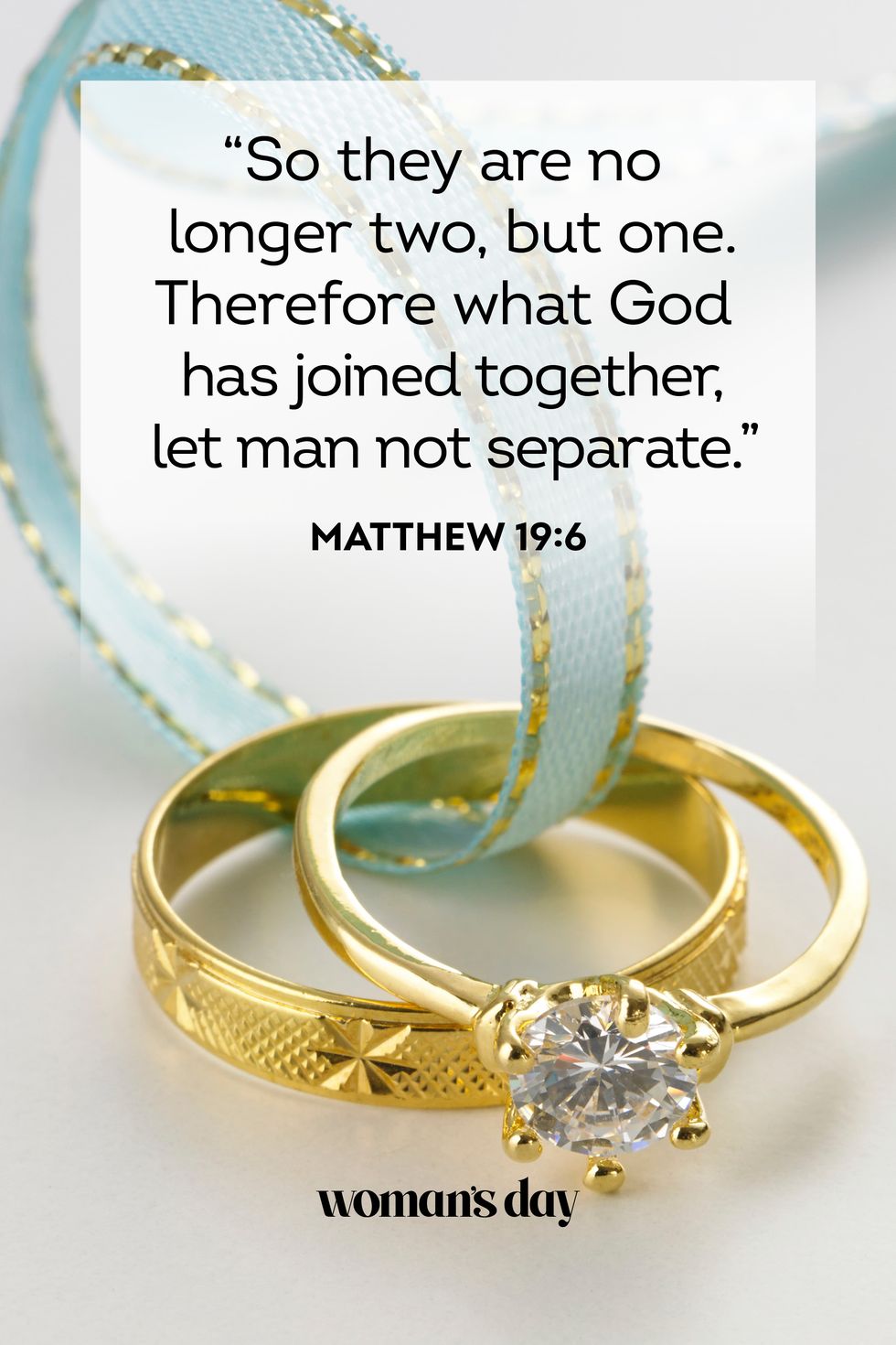 wedding bible verses matthew 19 6
