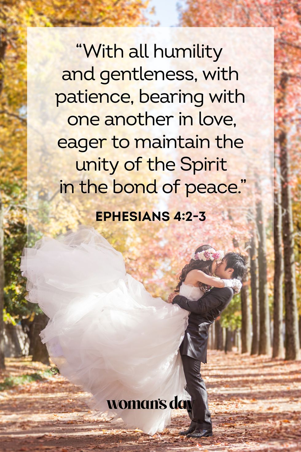 wedding bible verses ephesians 4 2 through 3