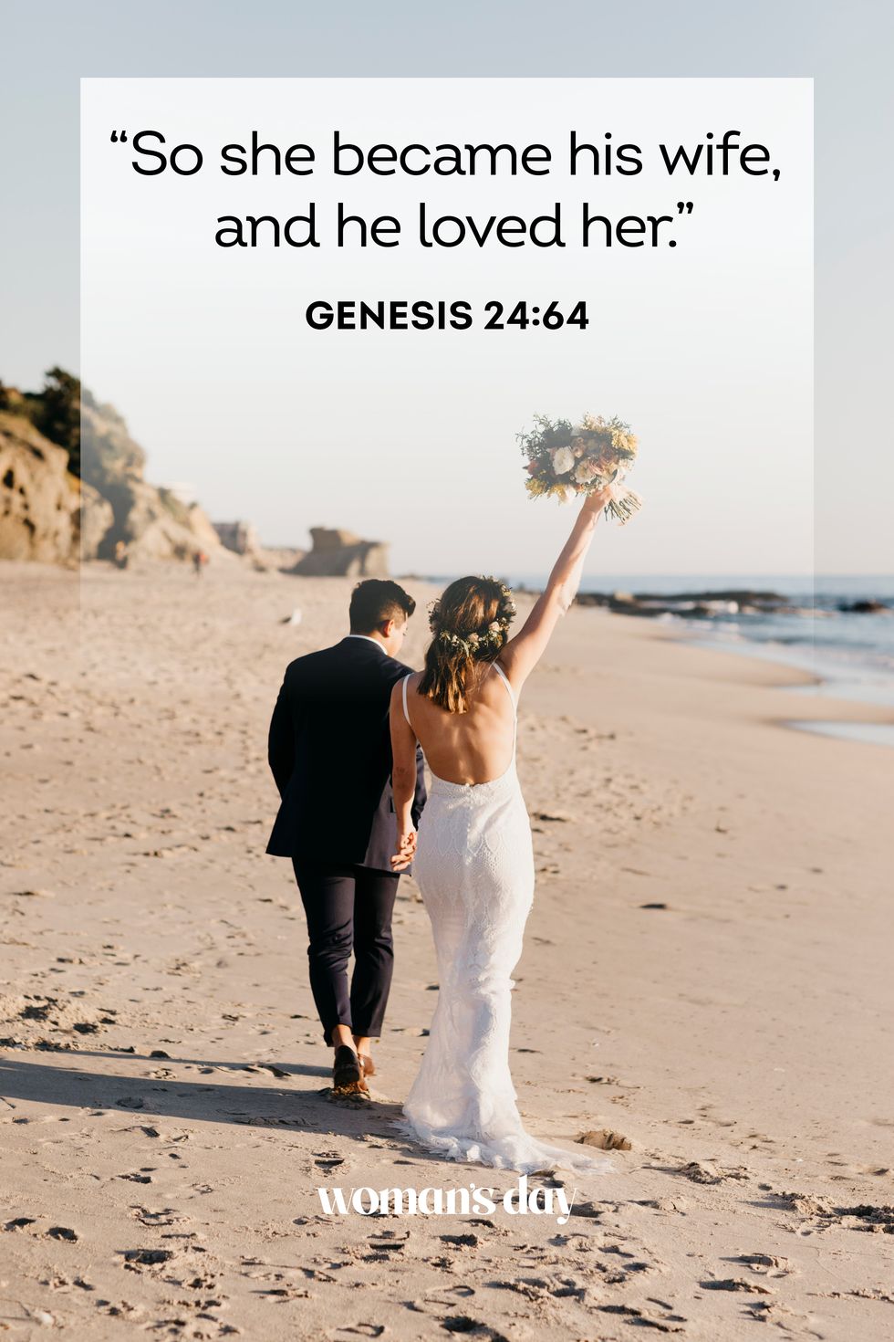 wedding bible verses genesis 24 64