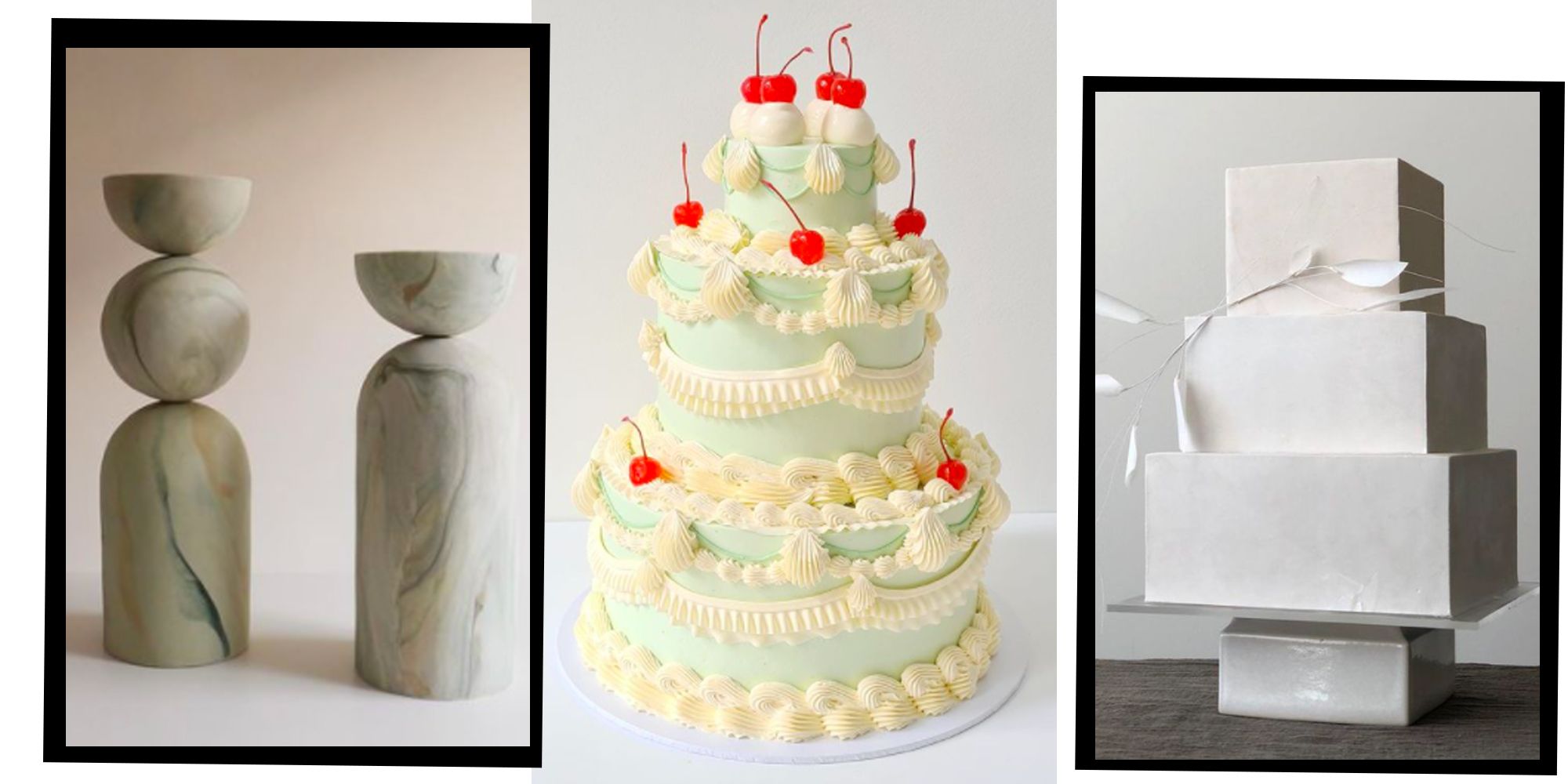 21 Perfect Small Wedding Cakes  hitchedcouk