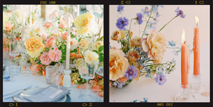spring wedding color themes