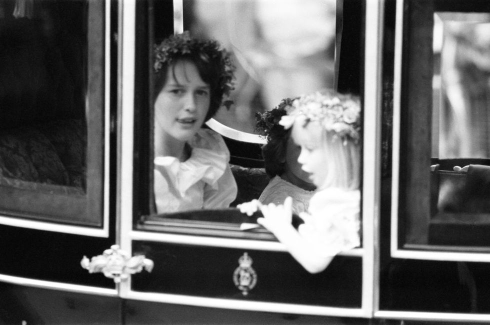 wedding day of prince charles  lady diana spencer, 29t