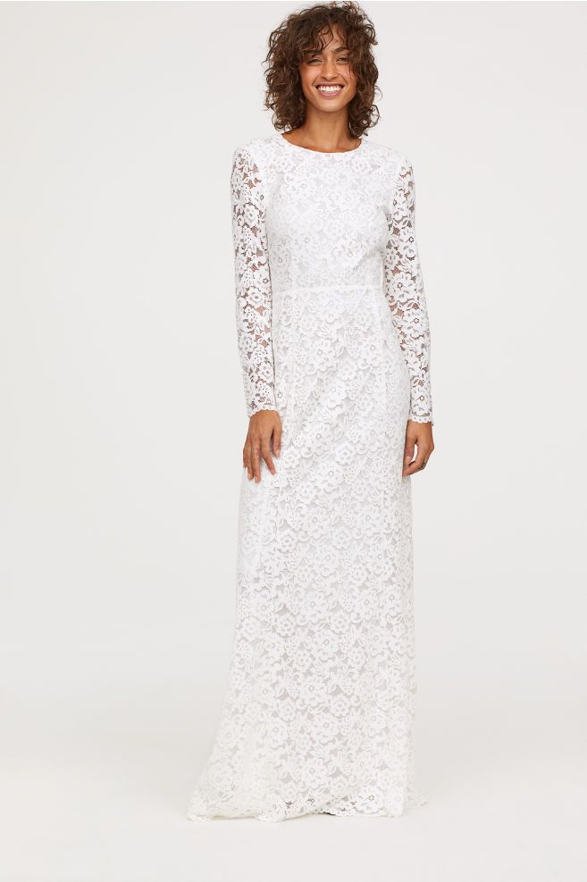 H M is selling a range of stunning wedding dresses for under 200