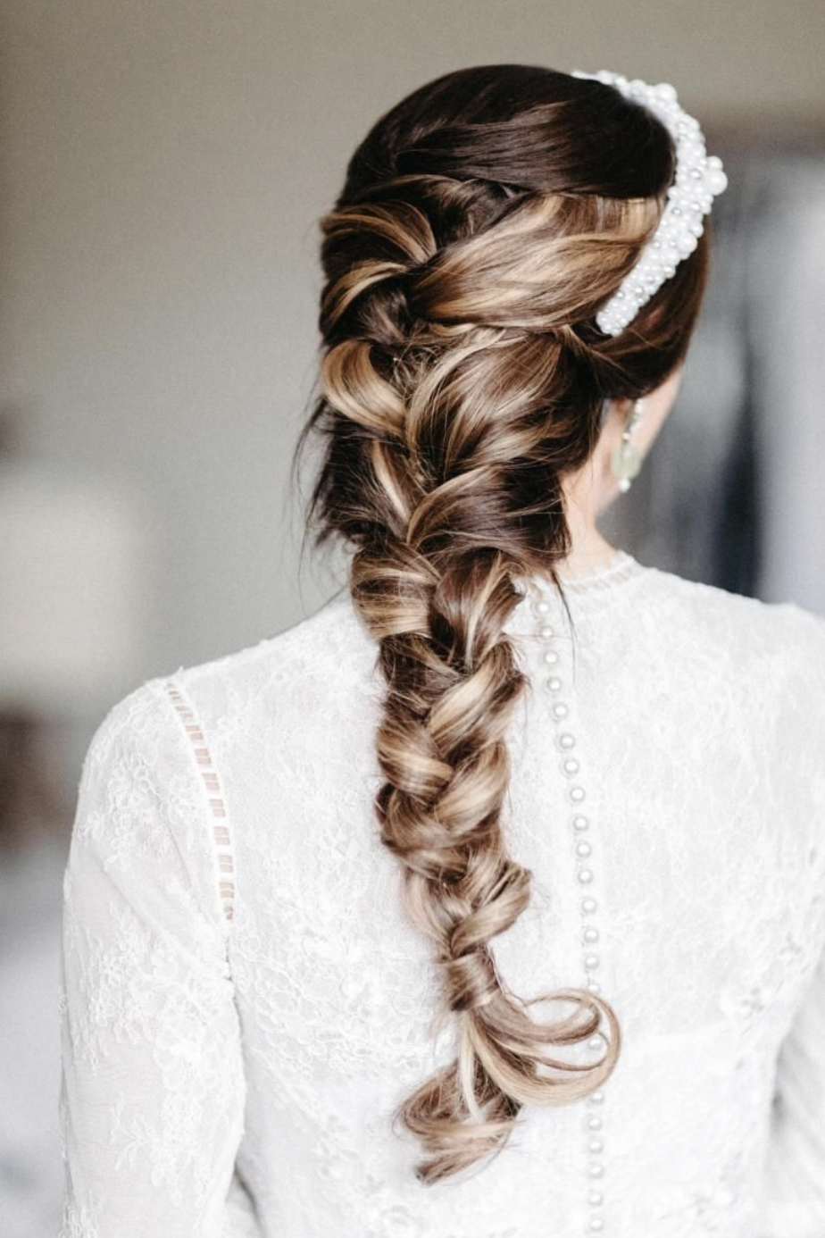 braided wedding hair