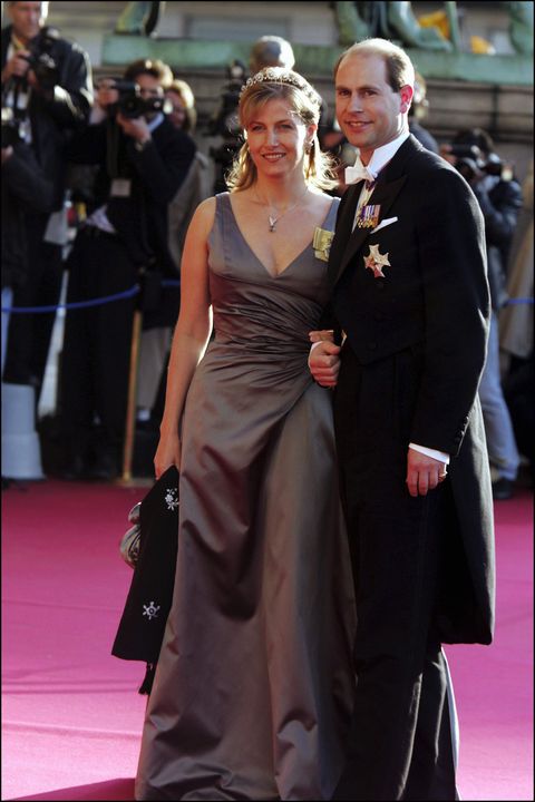 wedding of crown prince frederik and miss mary elisabeth donaldson arrivals for the gala performance in the royal theatre in copenhagen, denmark on may 13, 2004