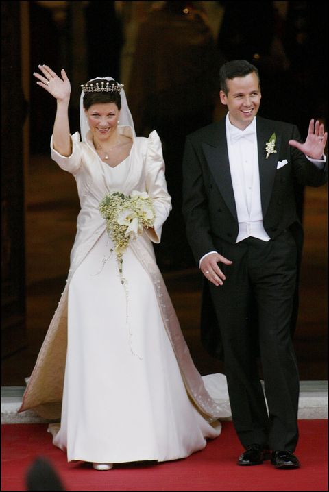 Wedding Of Princess Martha Louise And Ari Behn In Trondheim, Norway On May 24, 2002.
