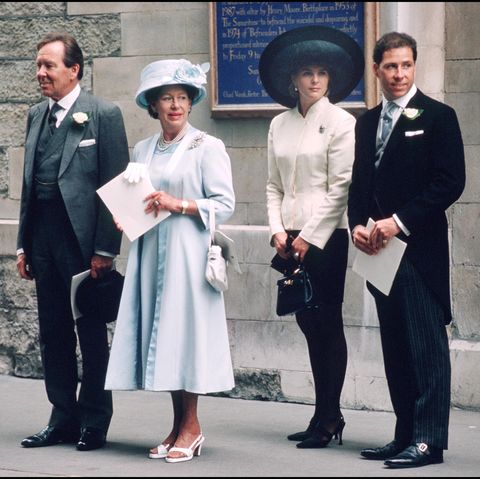 Wedding of Sarah Armstrong Jones and Daniel Chatto in United Kingdom on July 14, 1994.