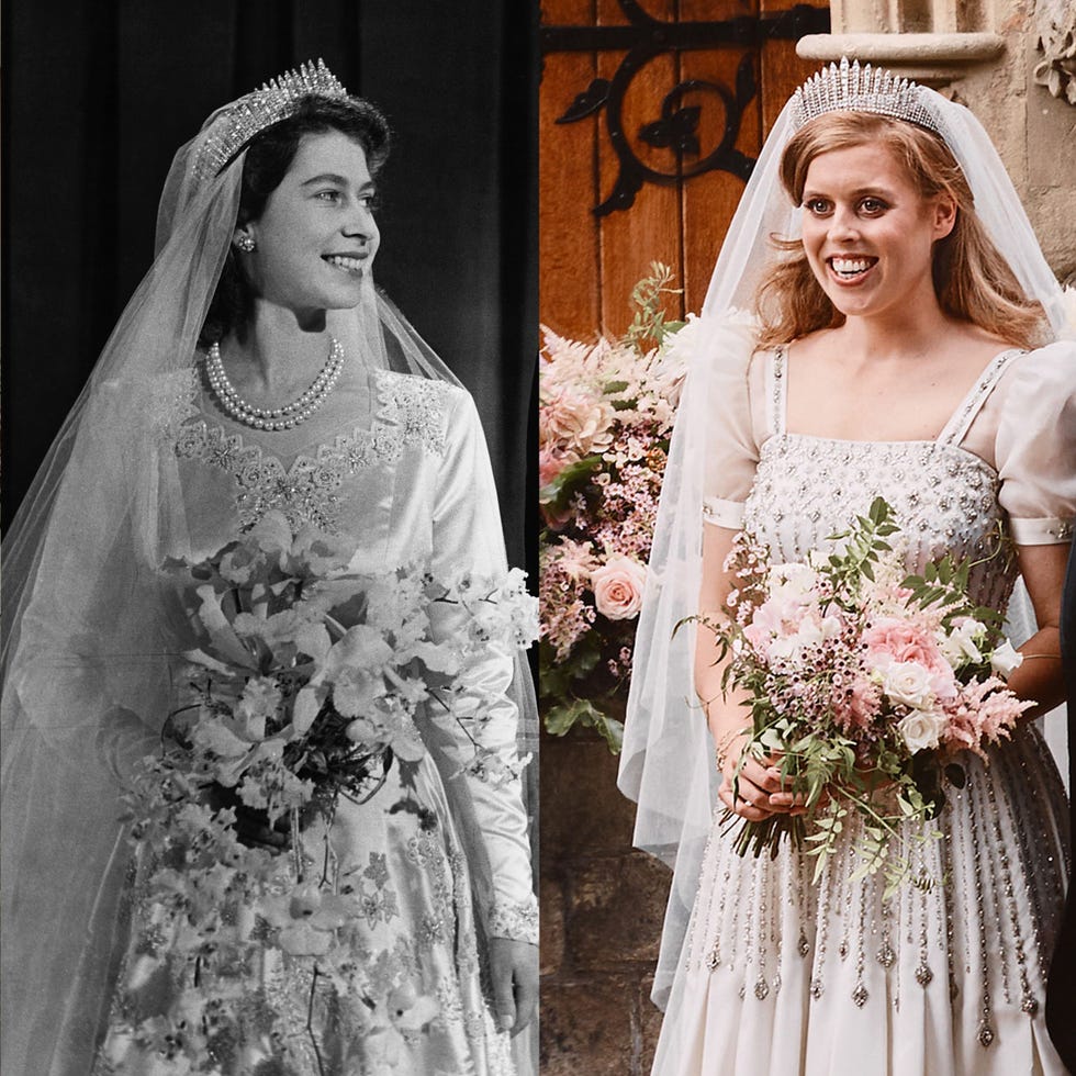 princess beatrice wedding dress tiara