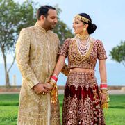 Bride, Yellow, Sari, Dress, Maroon, Tradition, Ceremony, Marriage, Wedding dress, Wedding, 