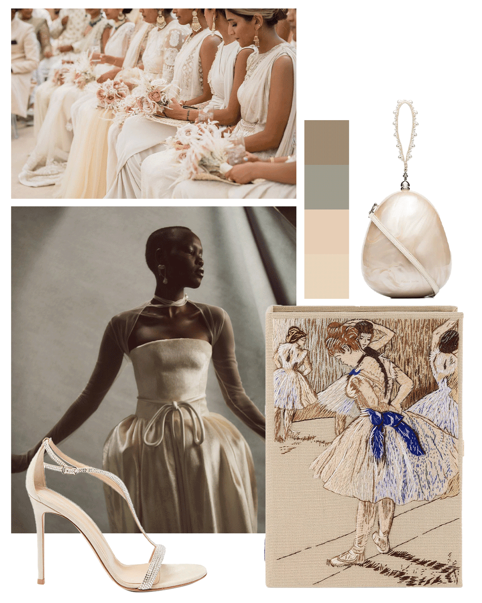 neutral wedding color palette