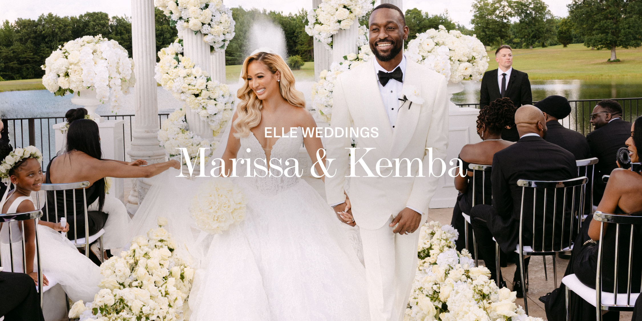 The R&B singer and the NBA player-turned-coach tied the knot in a Southern celebration with a European vibe.