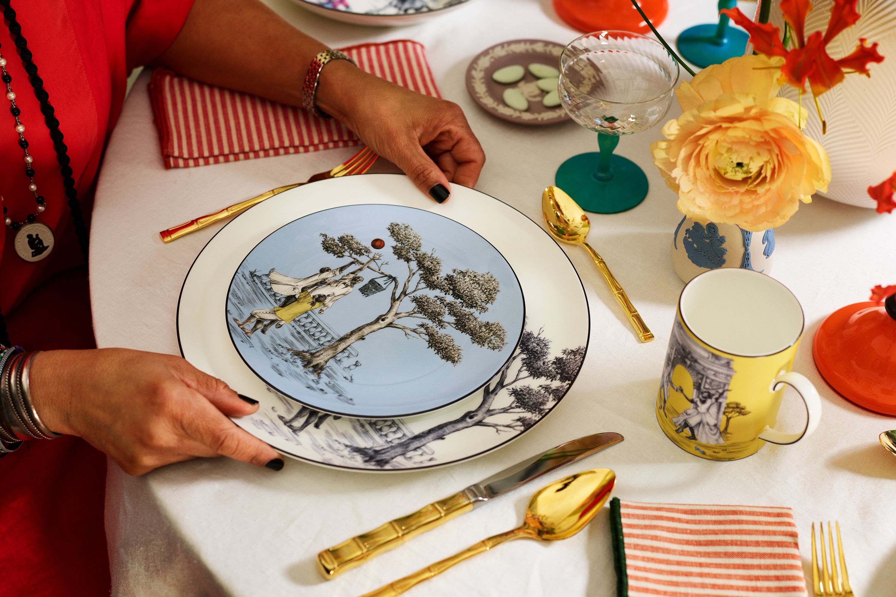 Wedgwood Releases Harlem Toile Collection with Sheila Bridges