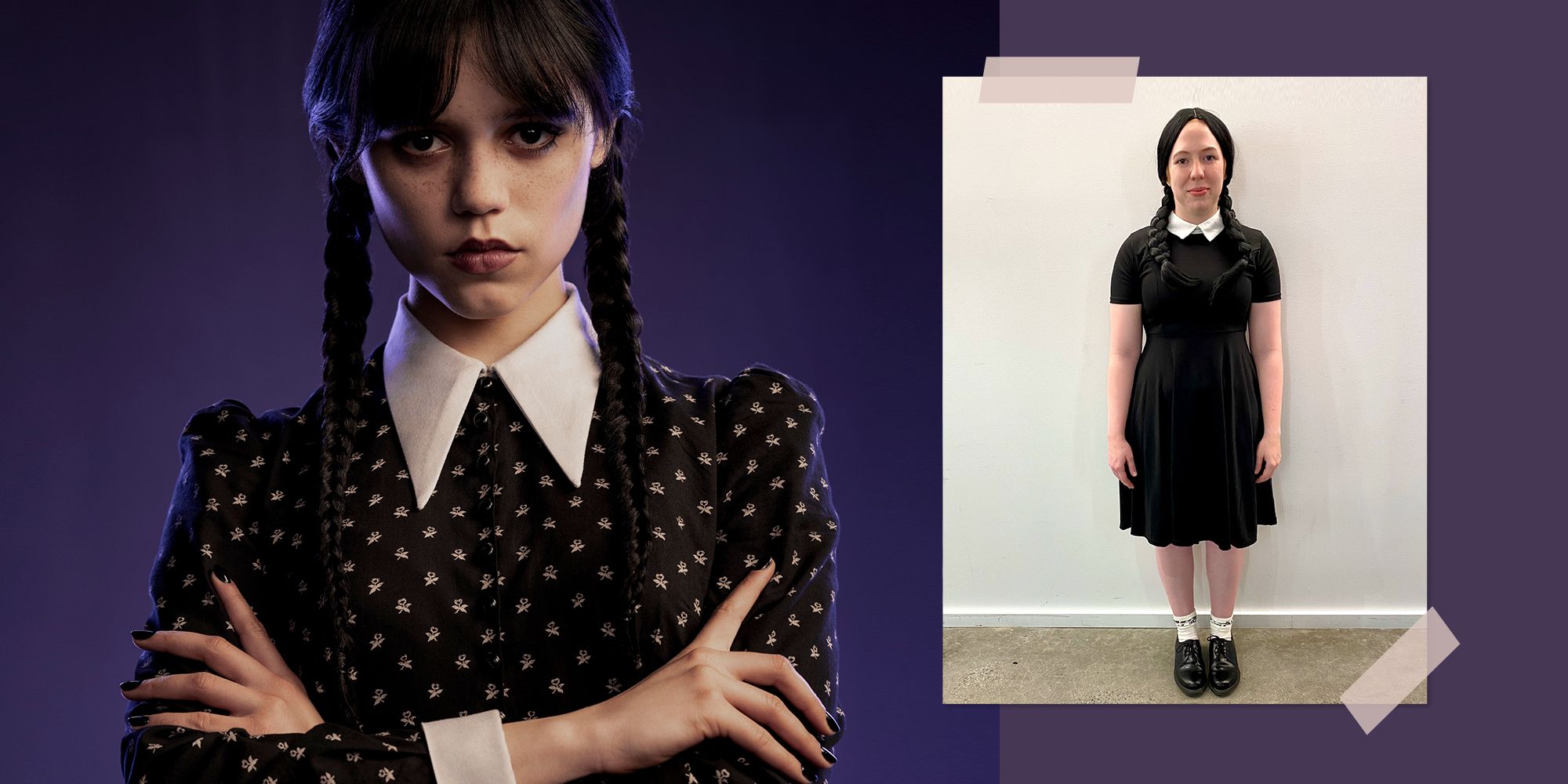 Introducir 51+ imagen wednesday addams outfit