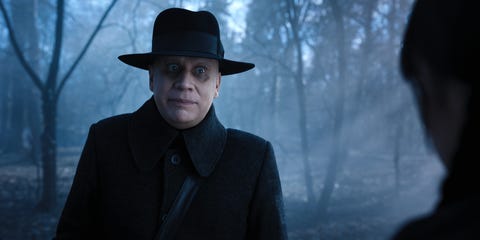 wednesday fred armisen as uncle fester in episode 107 of wednesday cr vlad ciopleanetflix © 2022wednesday