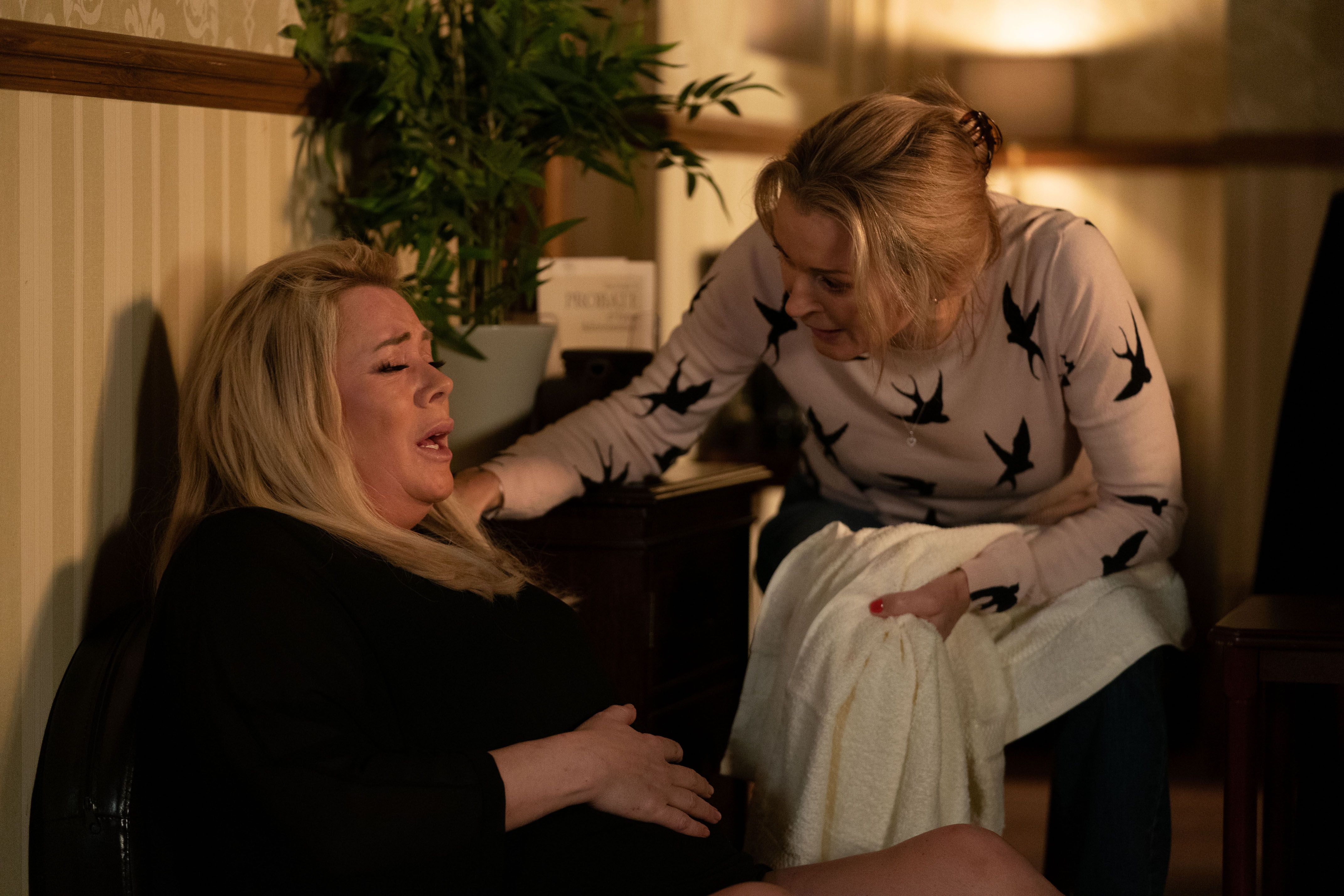 EastEnders - Sharon Mitchell to give birth during death tragedy