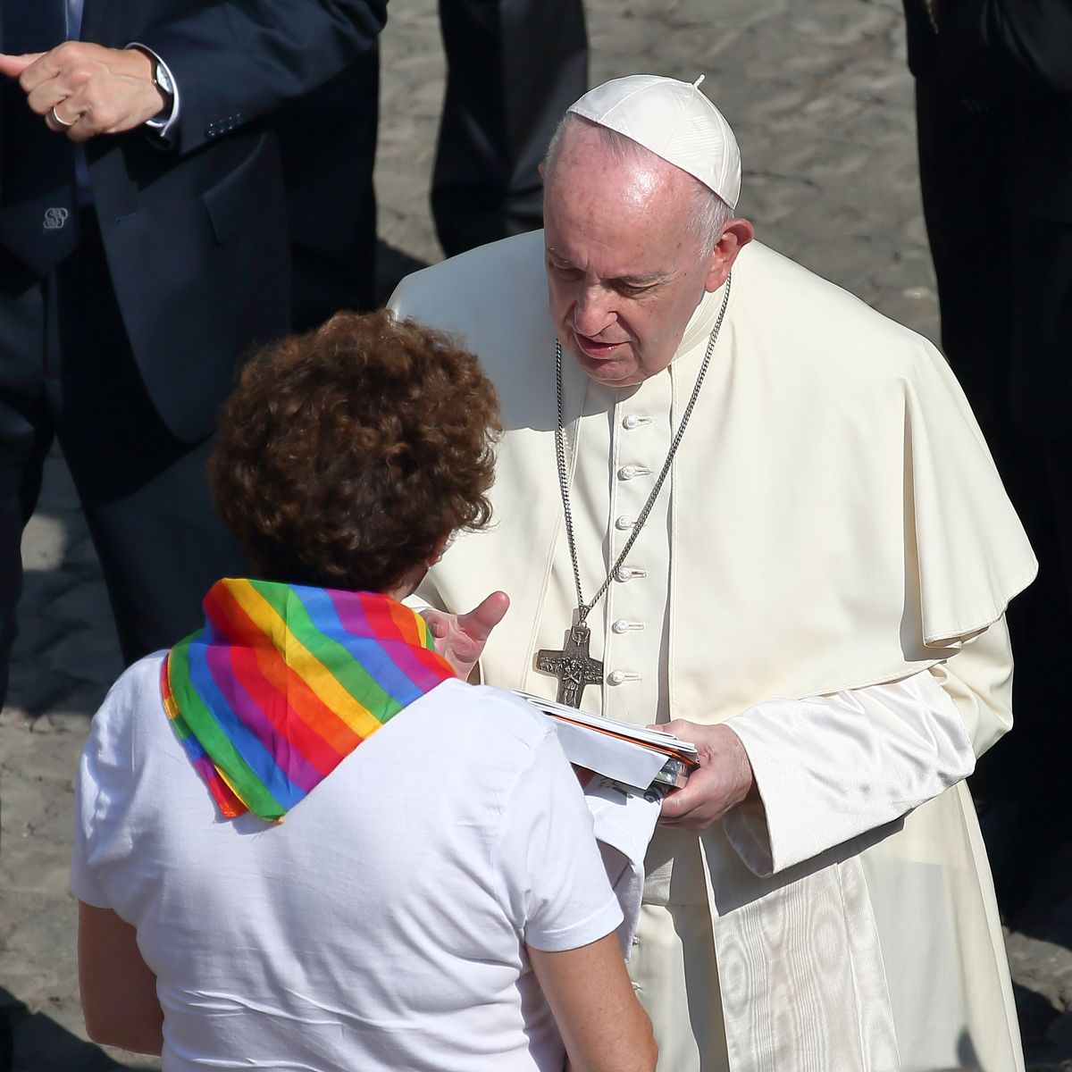 Pope Francis Tells Parents God Loves LGBTQ Children As They Are