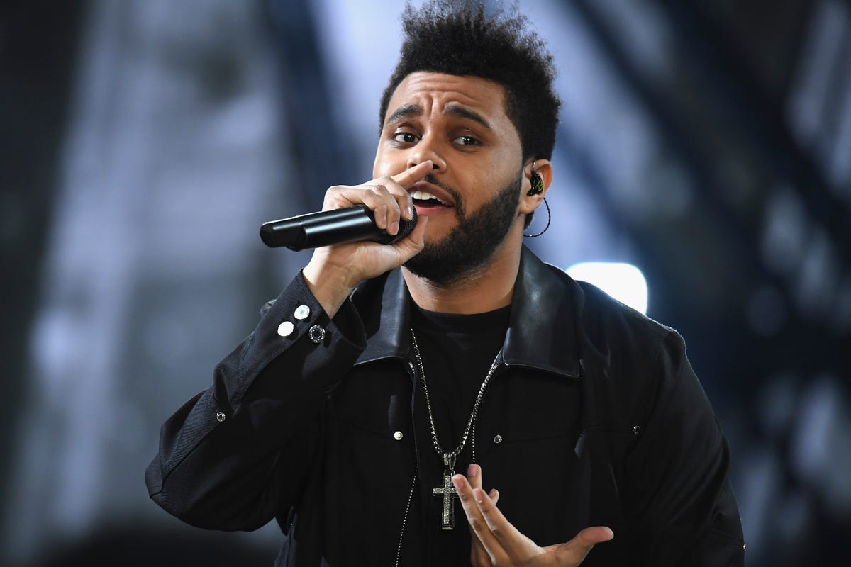 The Weeknd Performs at the Super Bowl Halftime Show