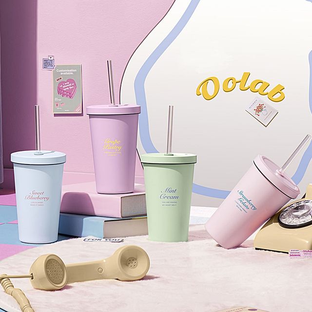 新一代環保時尚單品！良杯製所oolab「冰淇淋系列吸管杯」超繽紛冰淇淋撞色設計，讓你喝水也能擁有愉快好心情！