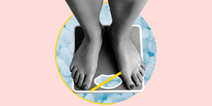 period weight scales overweight pill prejudice anxiety