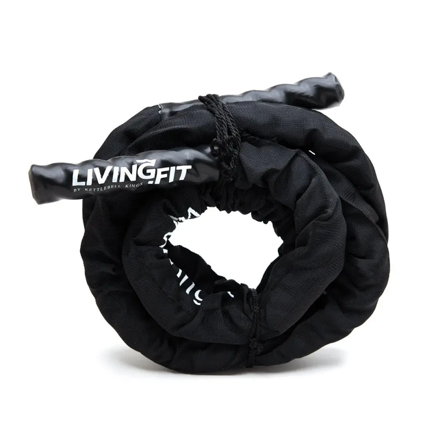 livingfit weighted jump rope at the men's health shop