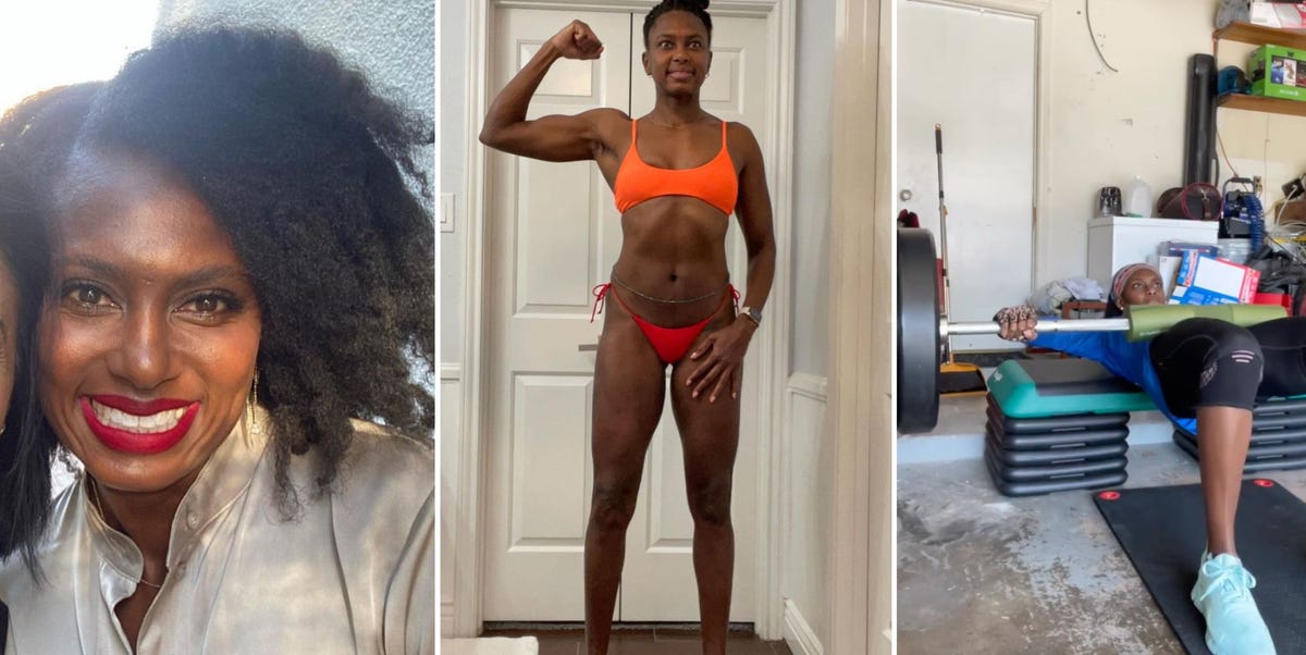 ‘I transformed my body at 46, four years after having a baby at 42’