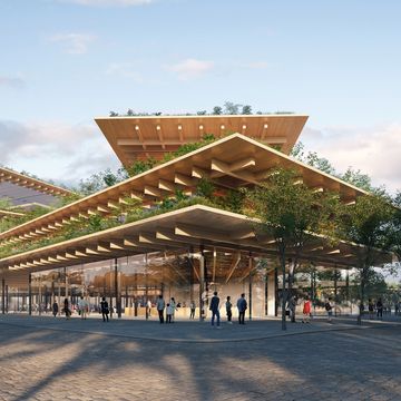 il nuovo progetto “welcome, feeling at work” di kengo kuma architects associates, un edificio per uffici che sarà completato a milano nel 2024