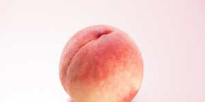 well ripe white peach