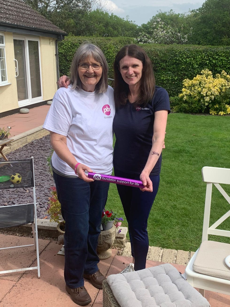 wendy wheat with friend gill