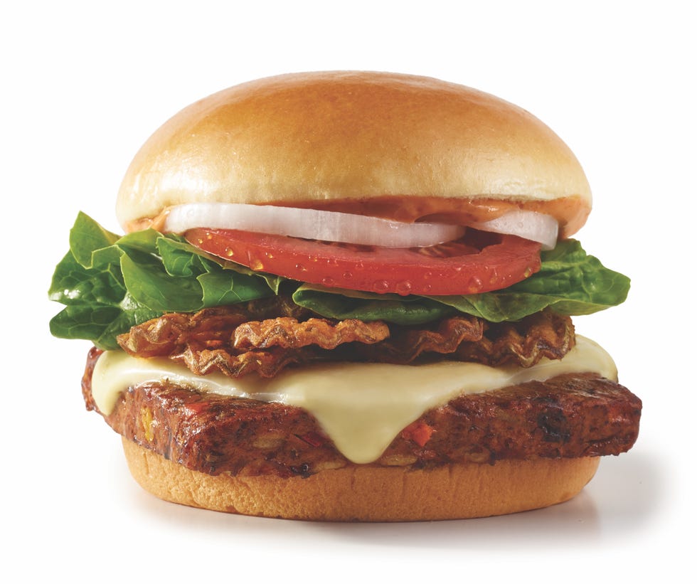spicy black bean burger wendys