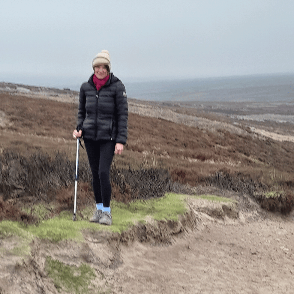 wendy wheat walking on the moors