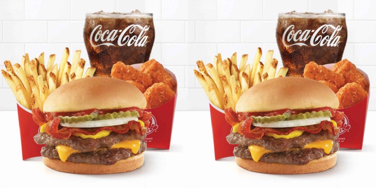 Wendy’s Brought Back Its 5 Biggie Bag With Bacon Double Stack