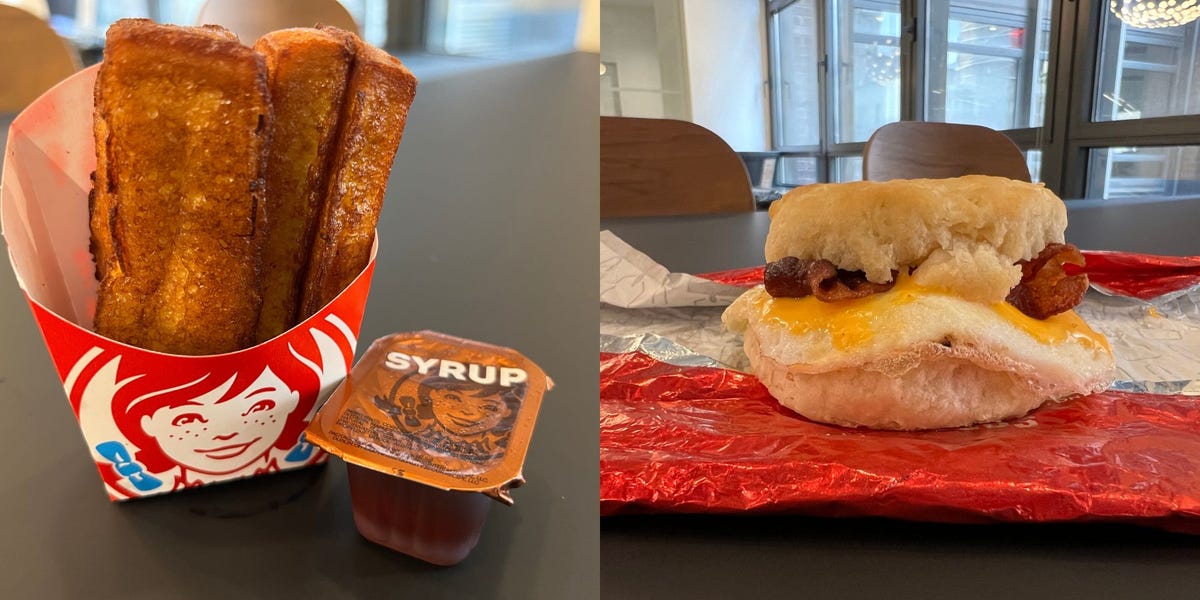 We Tried A Ton Of Items On Wendy's Breakfast Menu