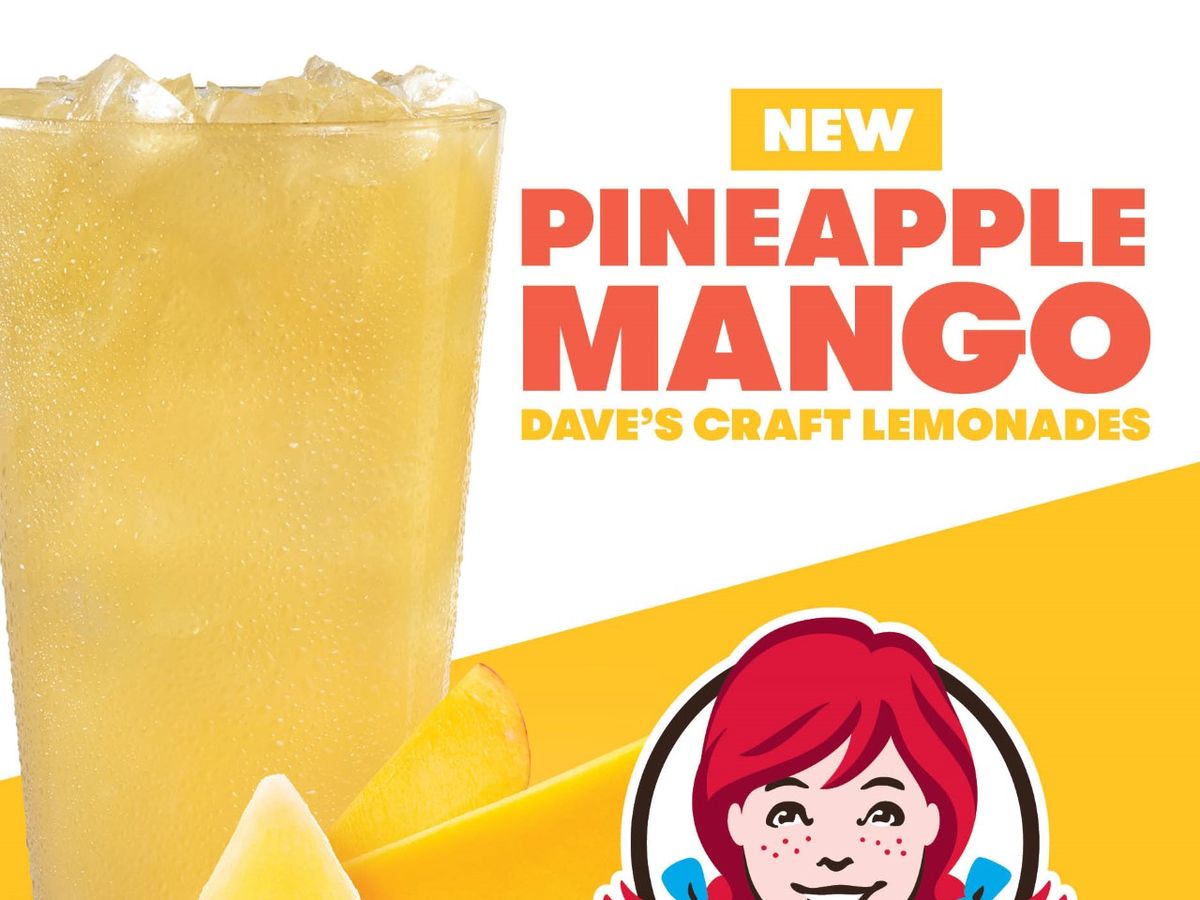 Wendy's Has A New Pineapple Mango Lemonade
