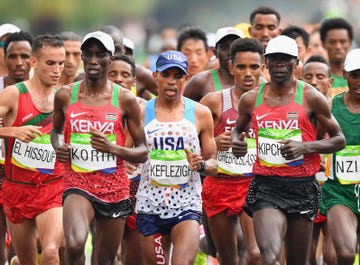 Los dos plusmarquistas mundiales, Eliud Kipchoge y Brigid Kosgei, encabezan dos equipos de lujo que priorizan méritos a marcas.