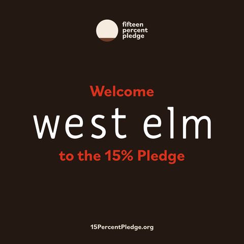west elm was one of the first businesses to sign the pledge﻿
