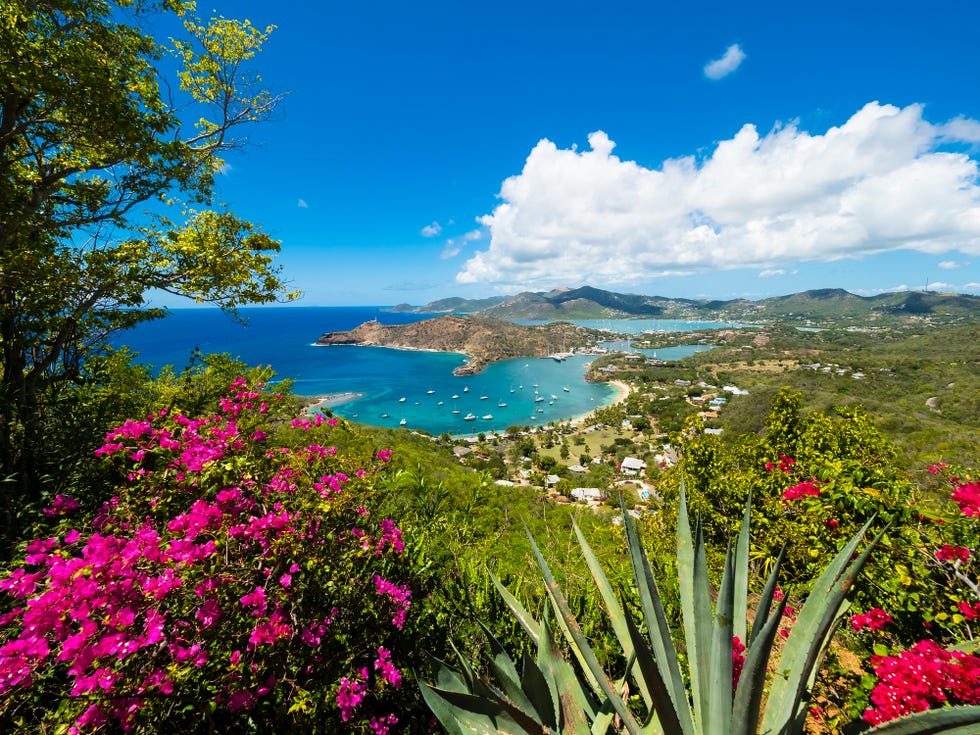 west indies, antigua and barbuda, antigua, english harbour and windward bay