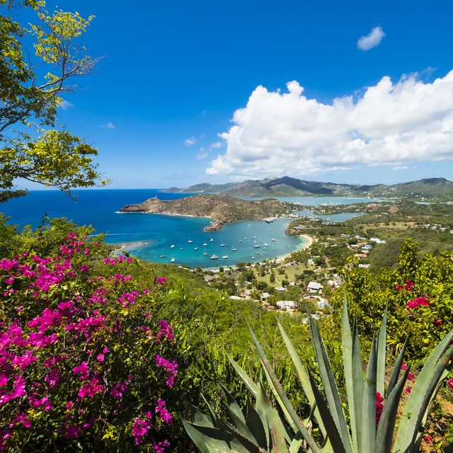 west indies, antigua and barbuda, antigua, english harbour and windward bay