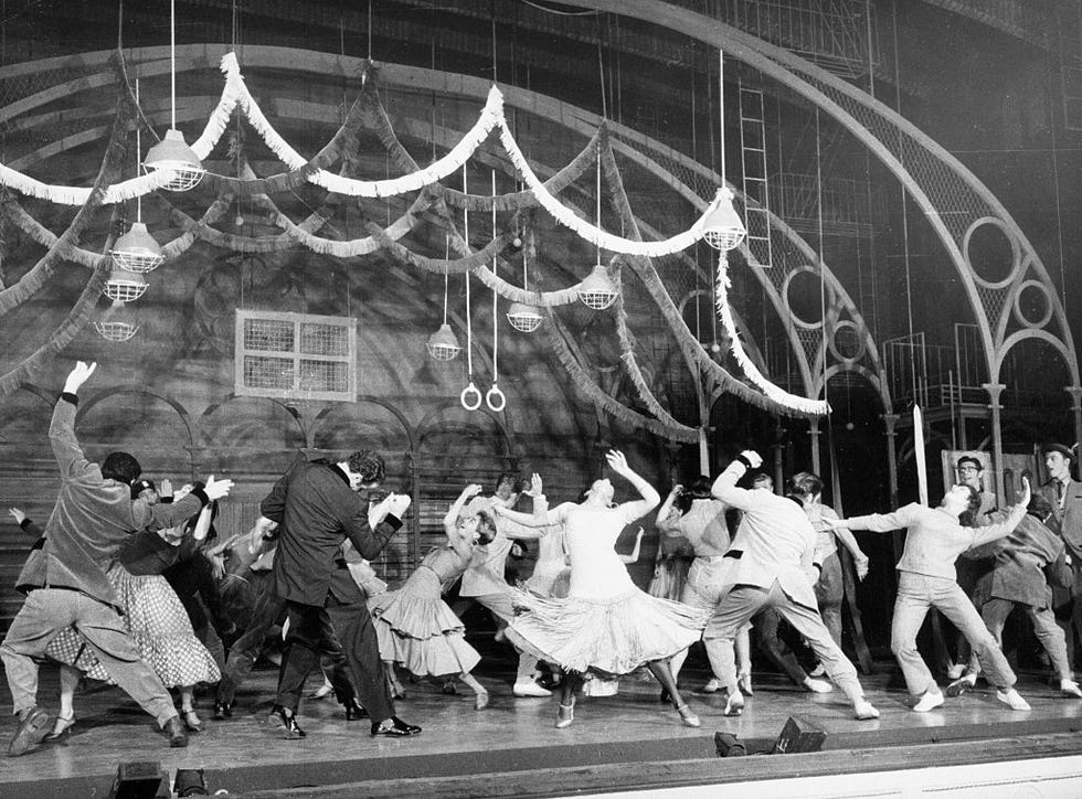 'west side story' broadway play 1957