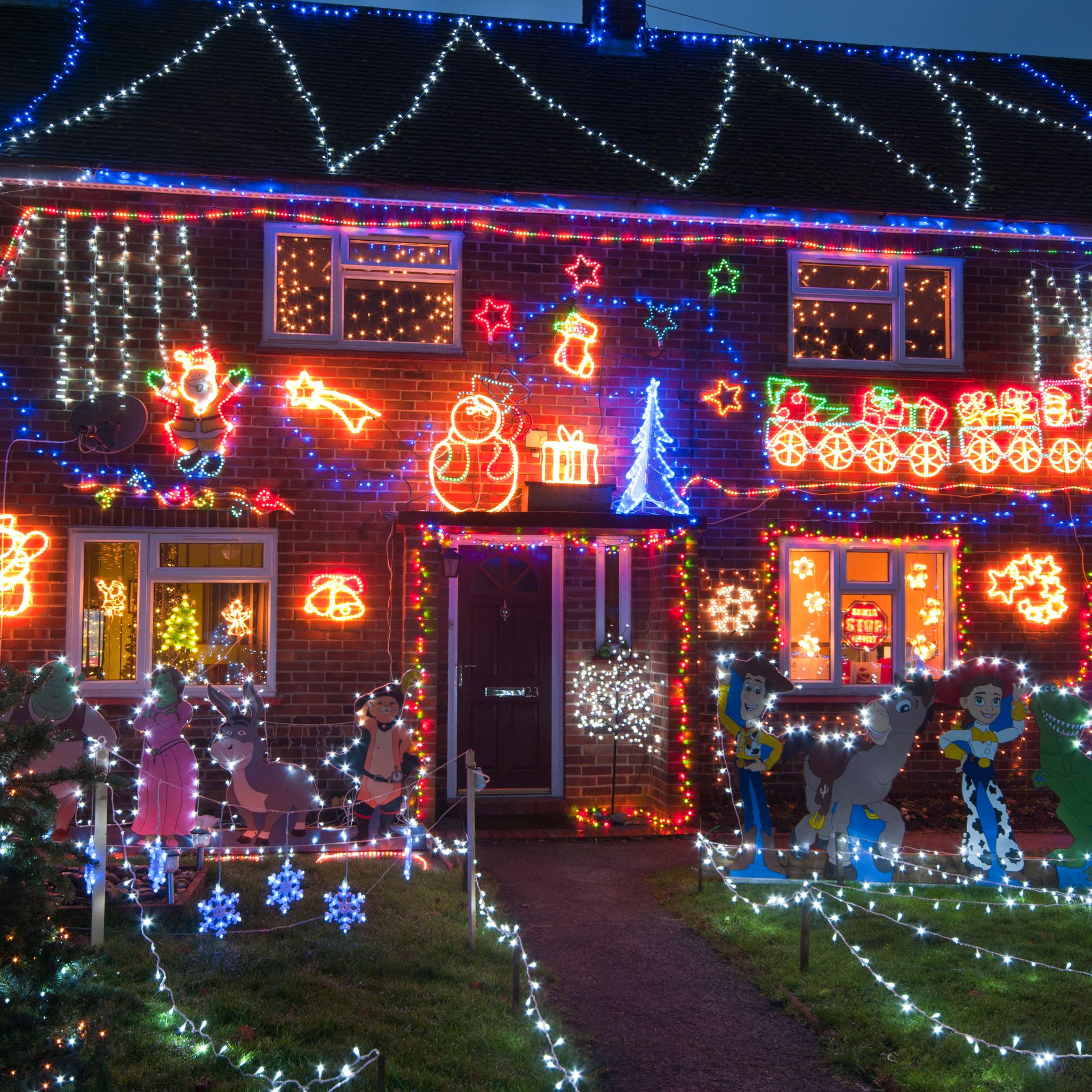 Interactive Map Christmas Lights UK